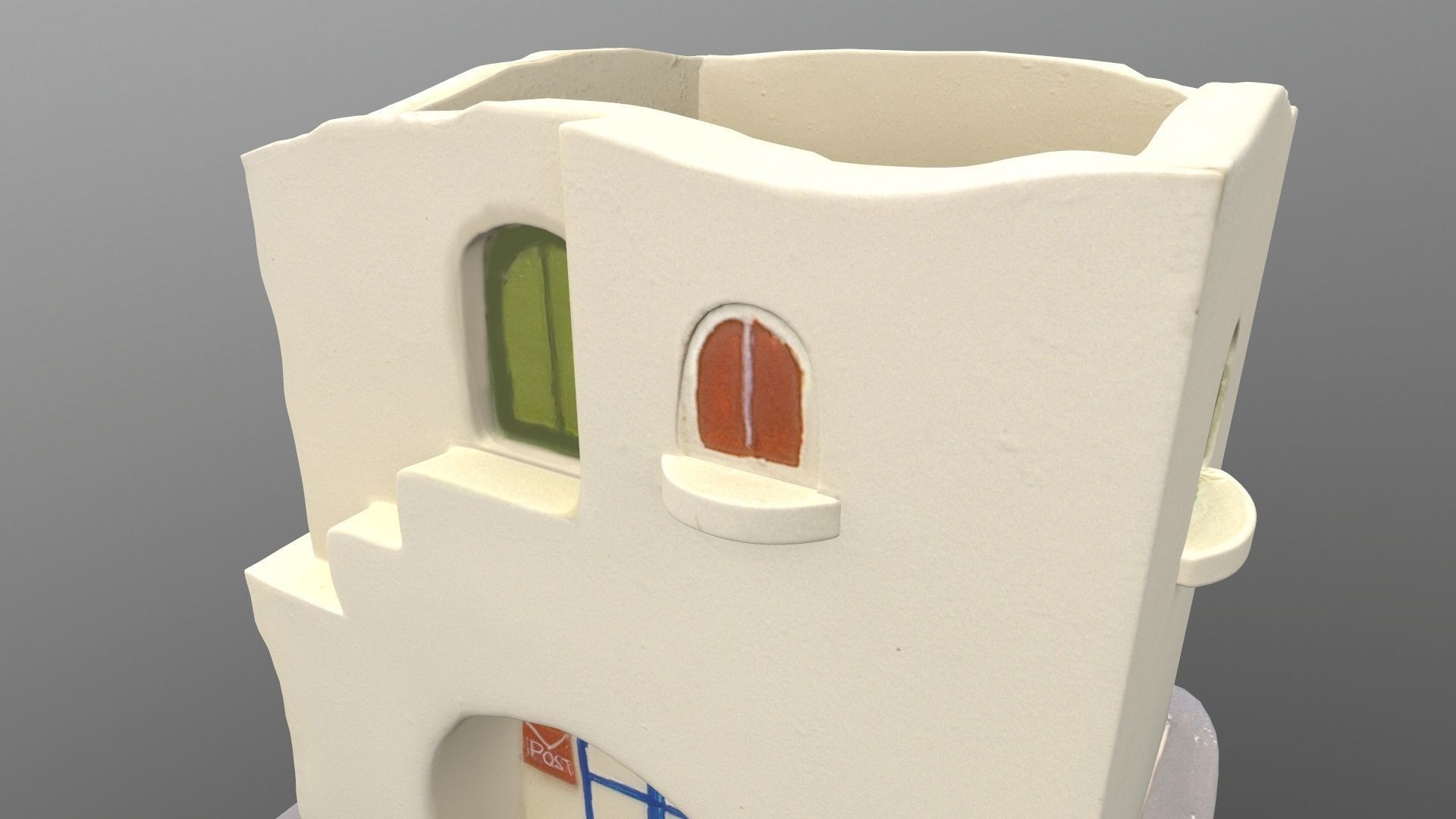 ARCHITECTURE CLAY 3D model_13