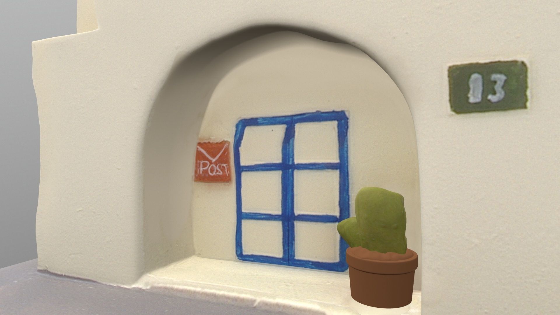 ARCHITECTURE CLAY 3D model_12