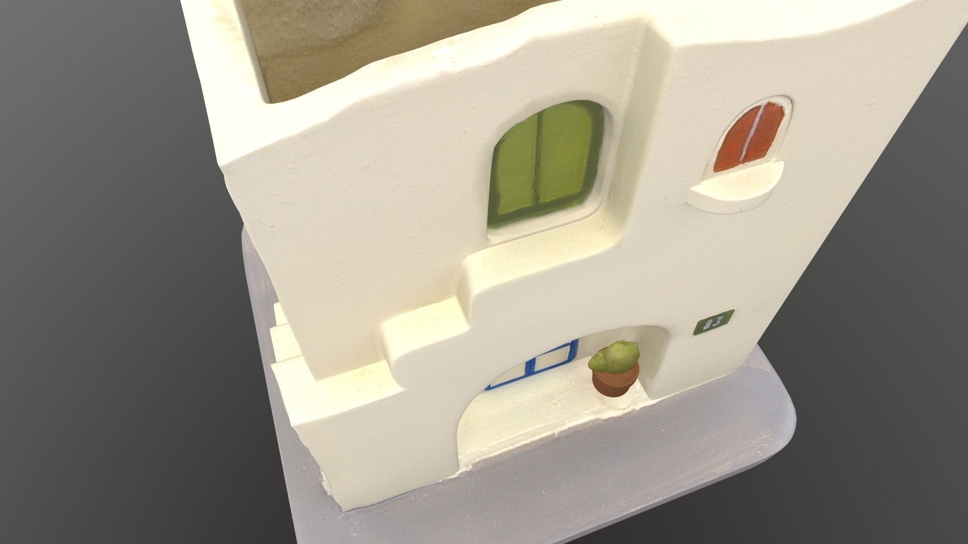 ARCHITECTURE CLAY 3D model_11