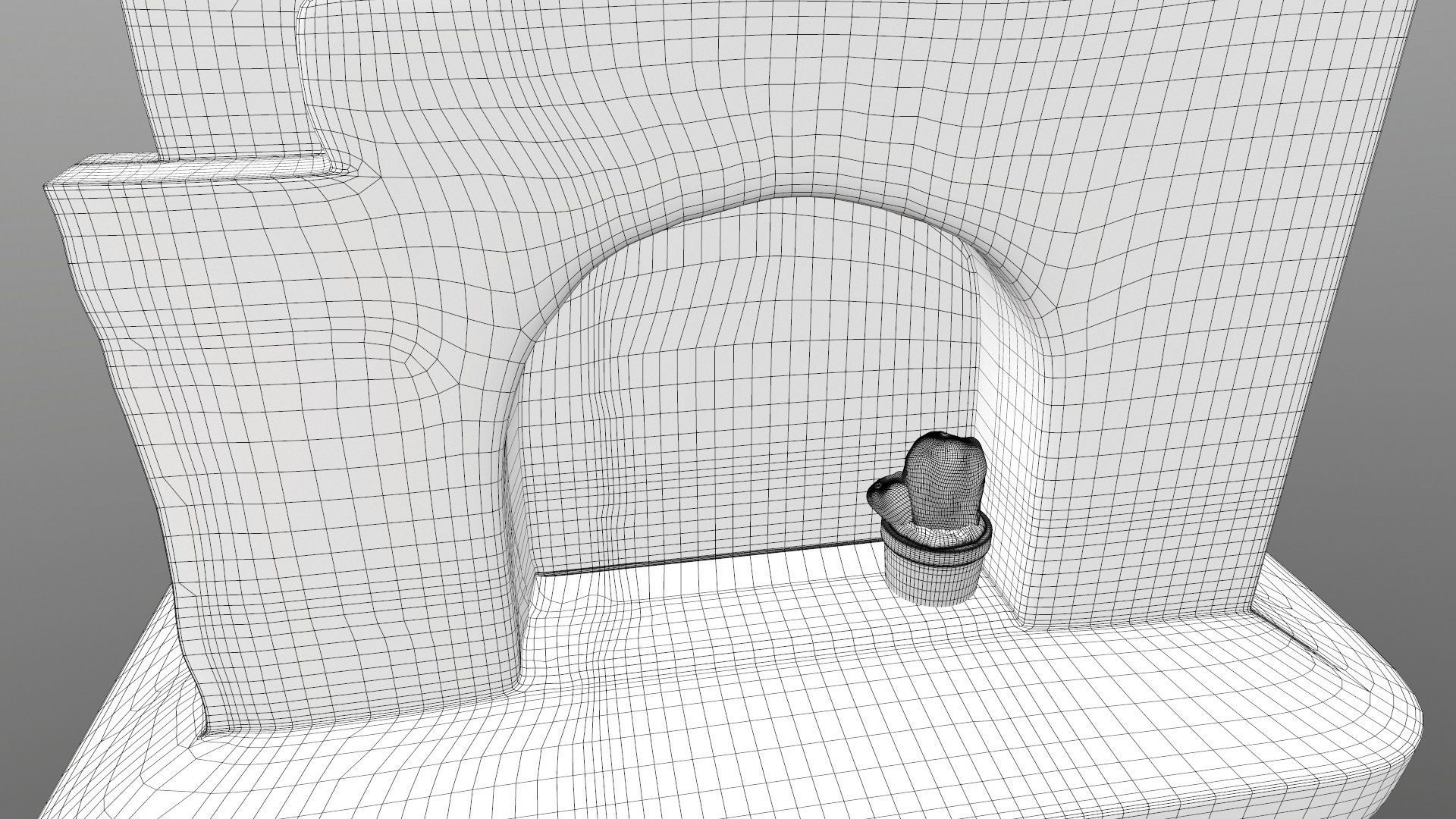 ARCHITECTURE CLAY 3D model_23
