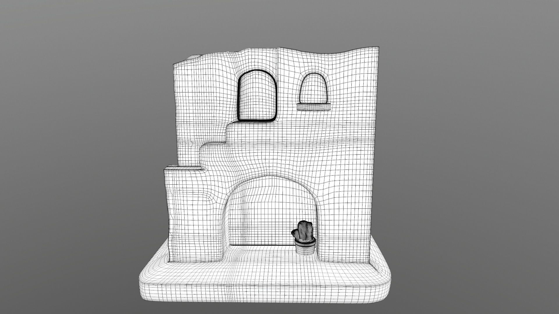 ARCHITECTURE CLAY 3D model_18