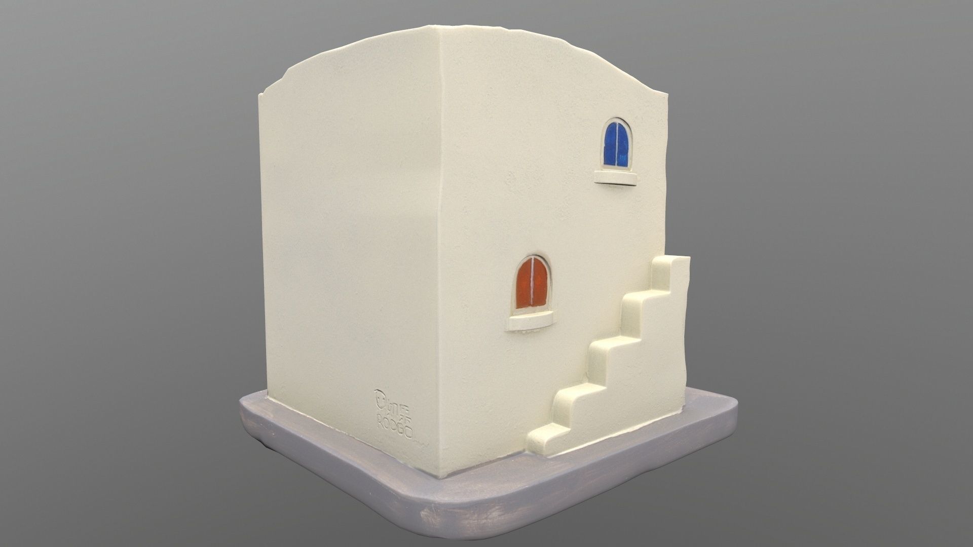 ARCHITECTURE CLAY 3D model_6