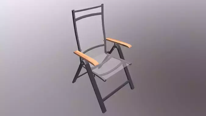 Folding Chair with Armrests