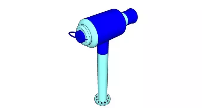 Big water gun 3D model