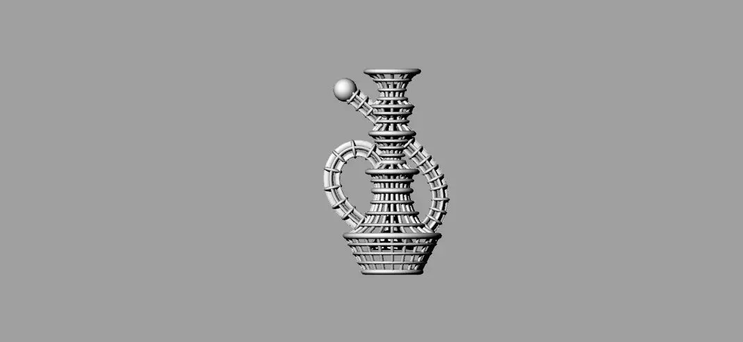 hookah vase 3D print model