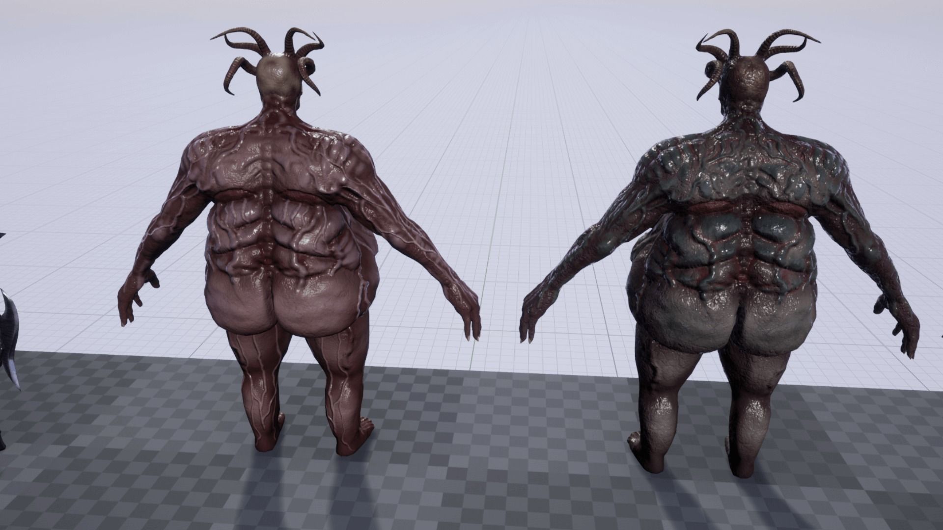 Fat demon Low-poly 3D model_17