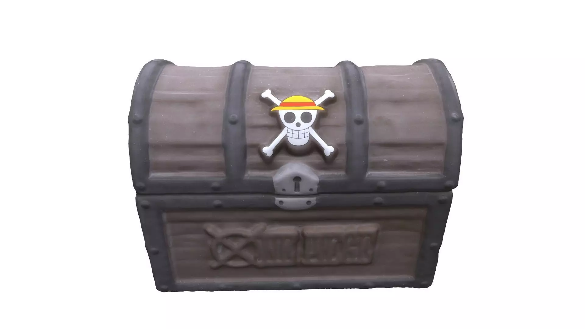 Pirate Wooden Chest 3D model