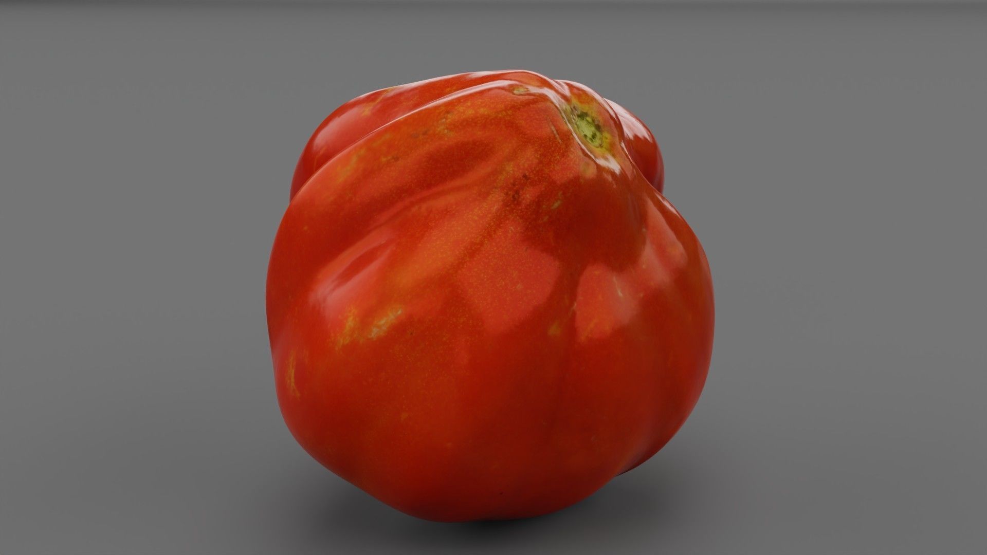Tomato 04 Low-poly 3D model_27