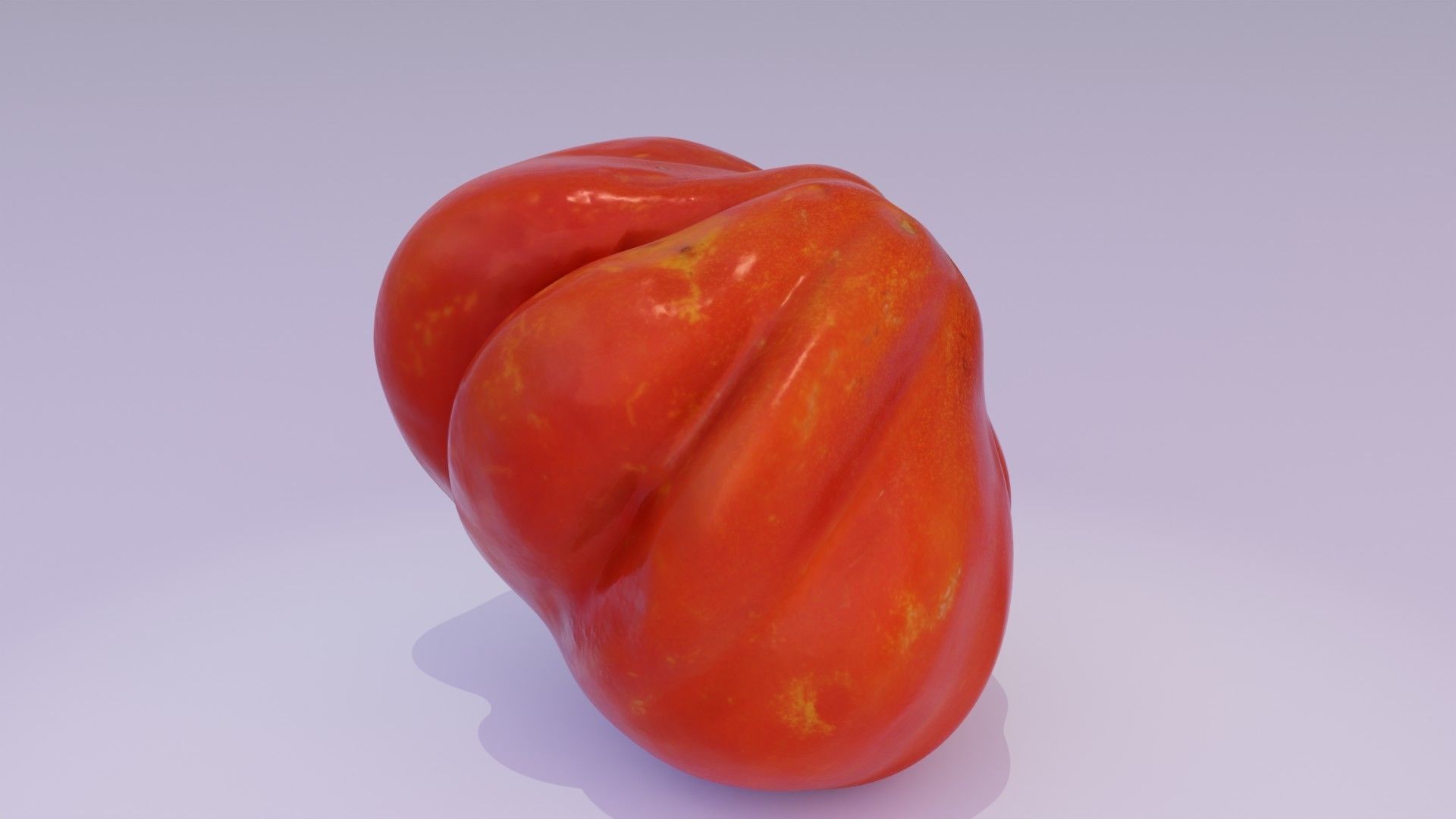 Tomato 04 Low-poly 3D model_13