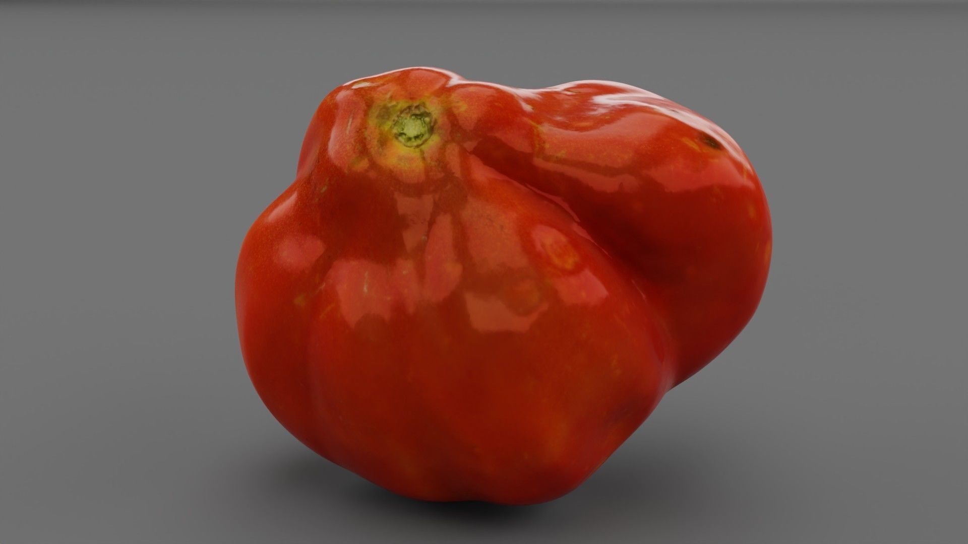 Tomato 04 Low-poly 3D model_25