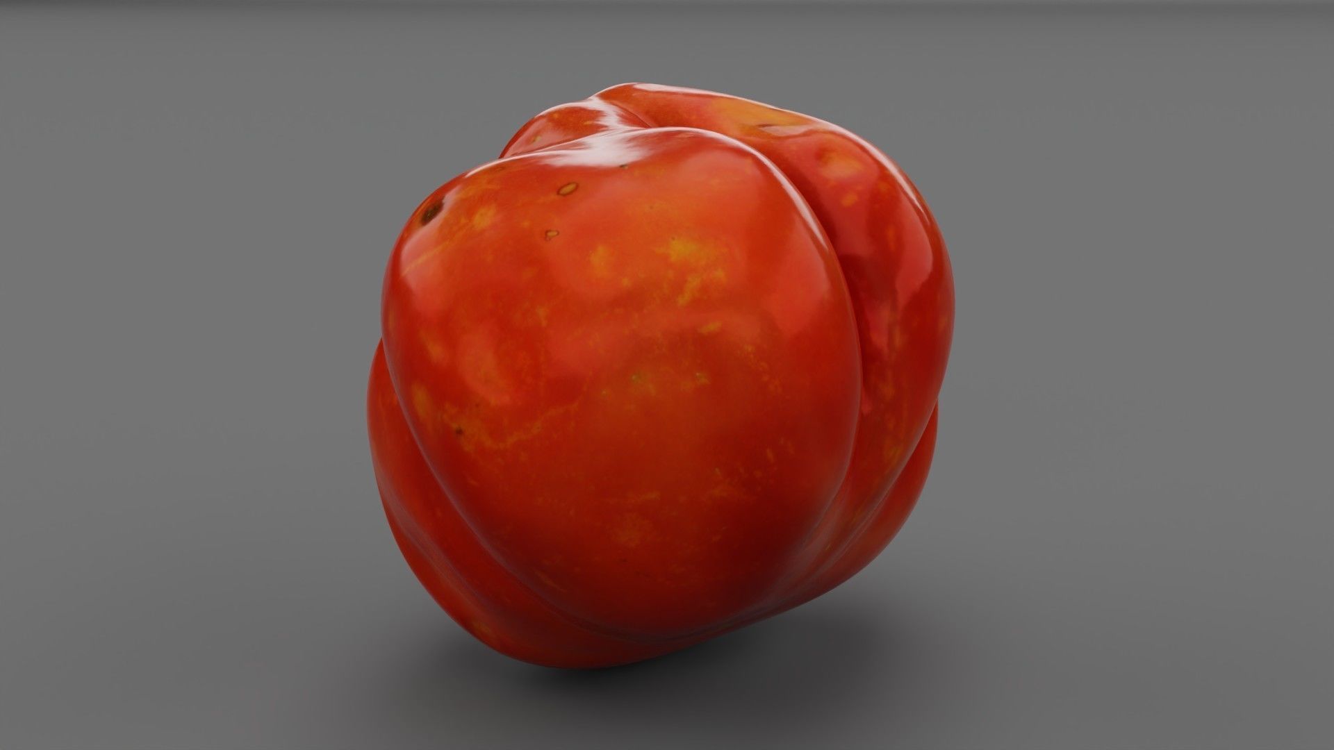 Tomato 04 Low-poly 3D model_22