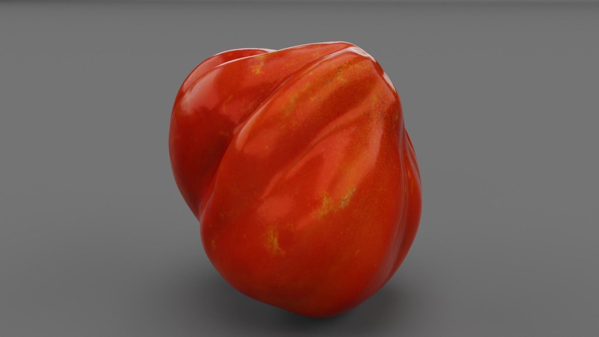 Tomato 04 Low-poly 3D model_28