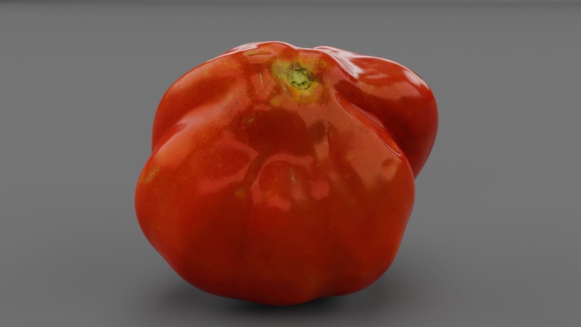 Tomato 04 Low-poly 3D model_26