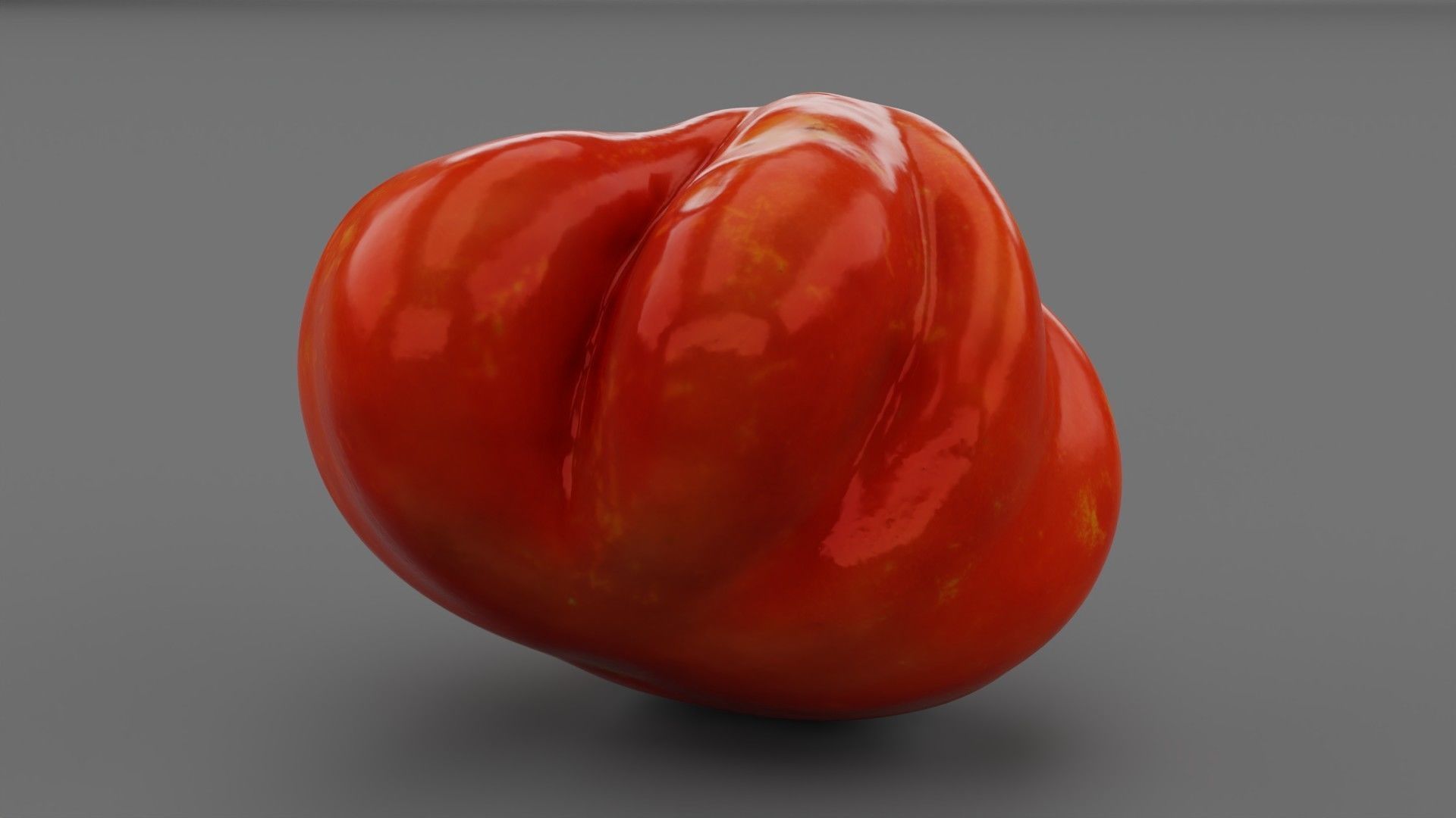 Tomato 04 Low-poly 3D model_20