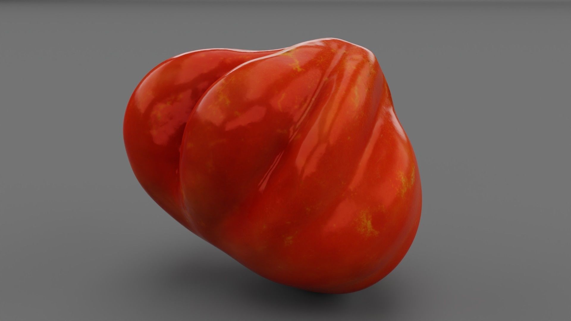 Tomato 04 Low-poly 3D model_29