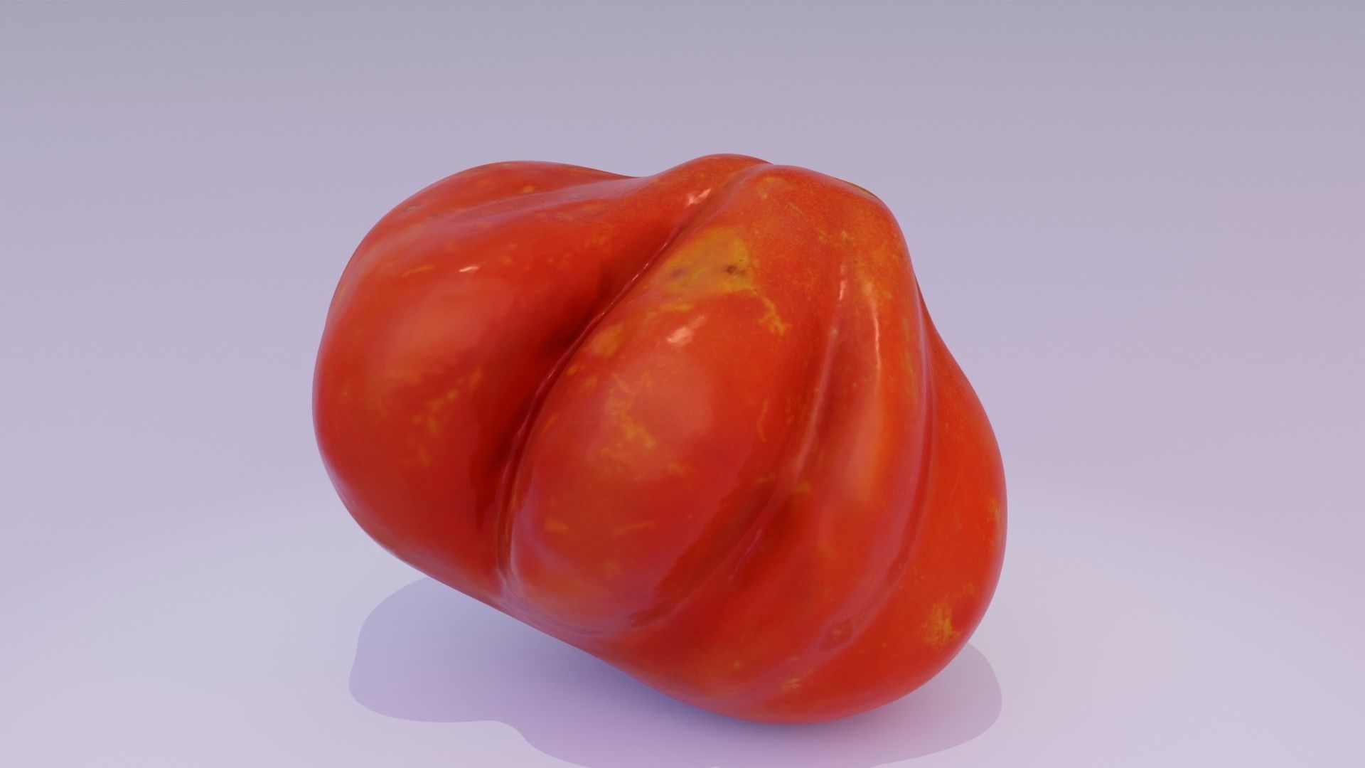 Tomato 04 Low-poly 3D model_14