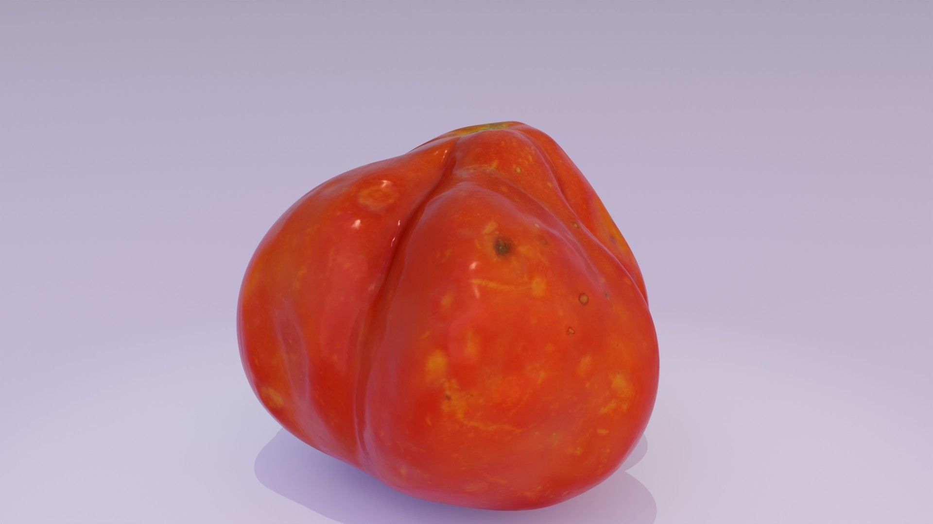 Tomato 04 Low-poly 3D model_17