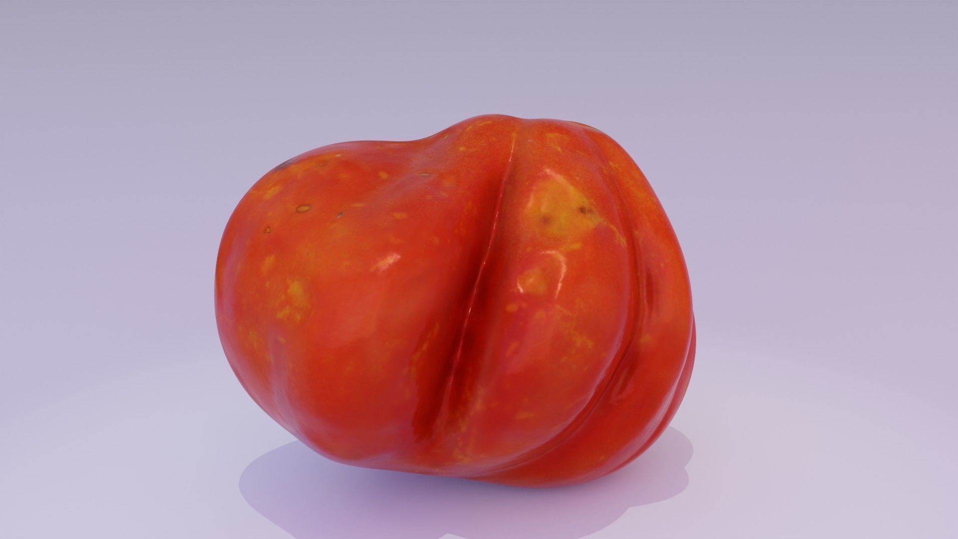 Tomato 04 Low-poly 3D model_15