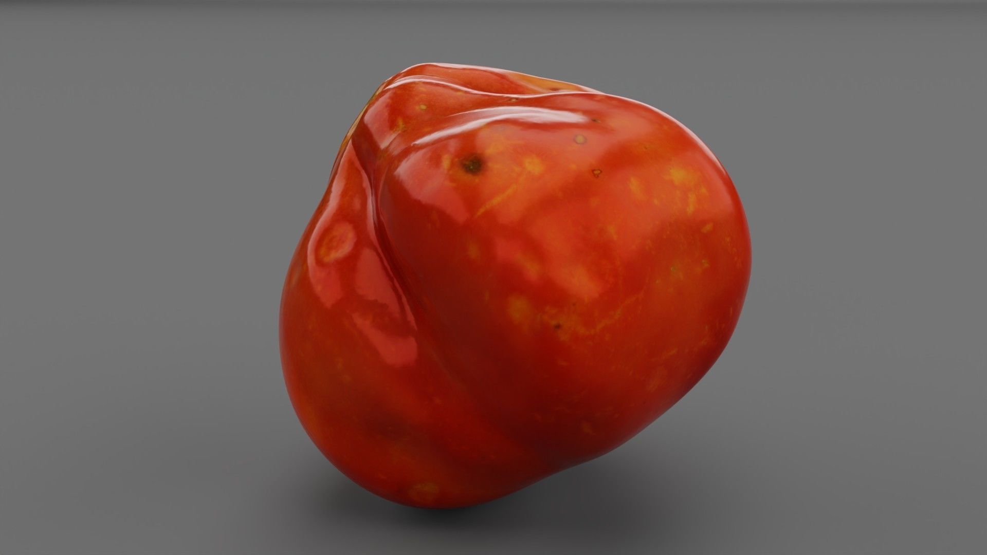Tomato 04 Low-poly 3D model_23
