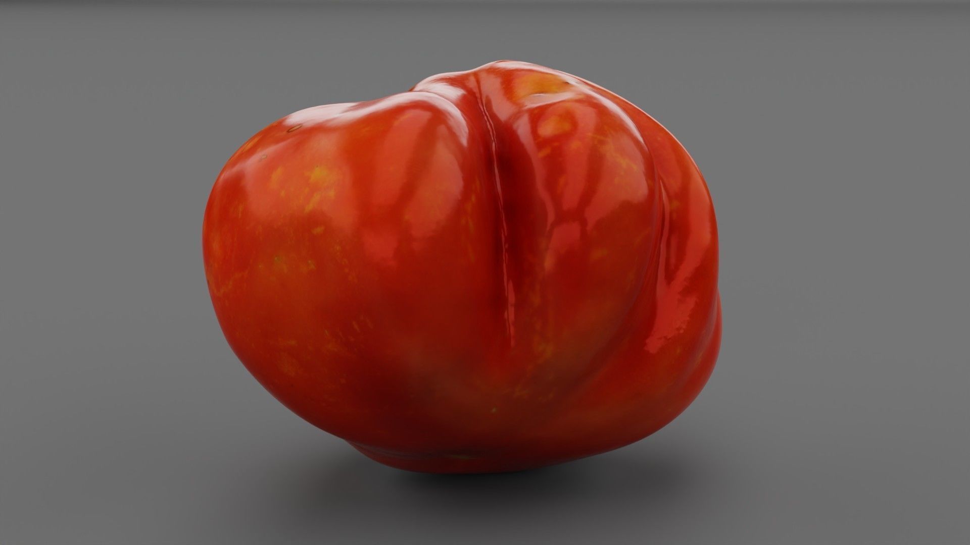 Tomato 04 Low-poly 3D model_21