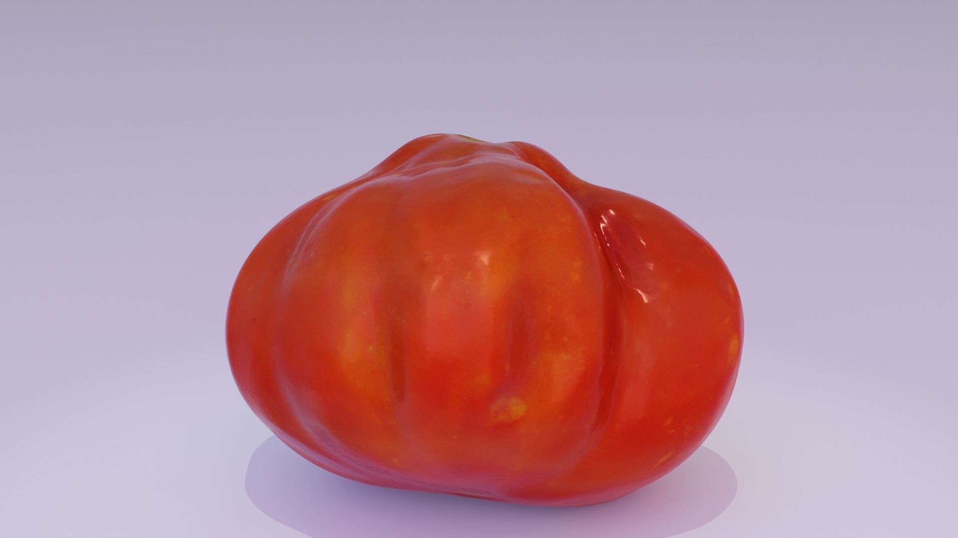 Tomato 04 Low-poly 3D model_19