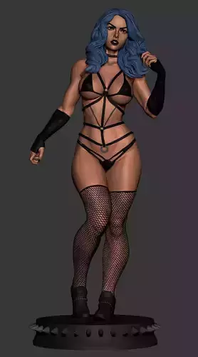 Gothic Girl 3D 3D print model