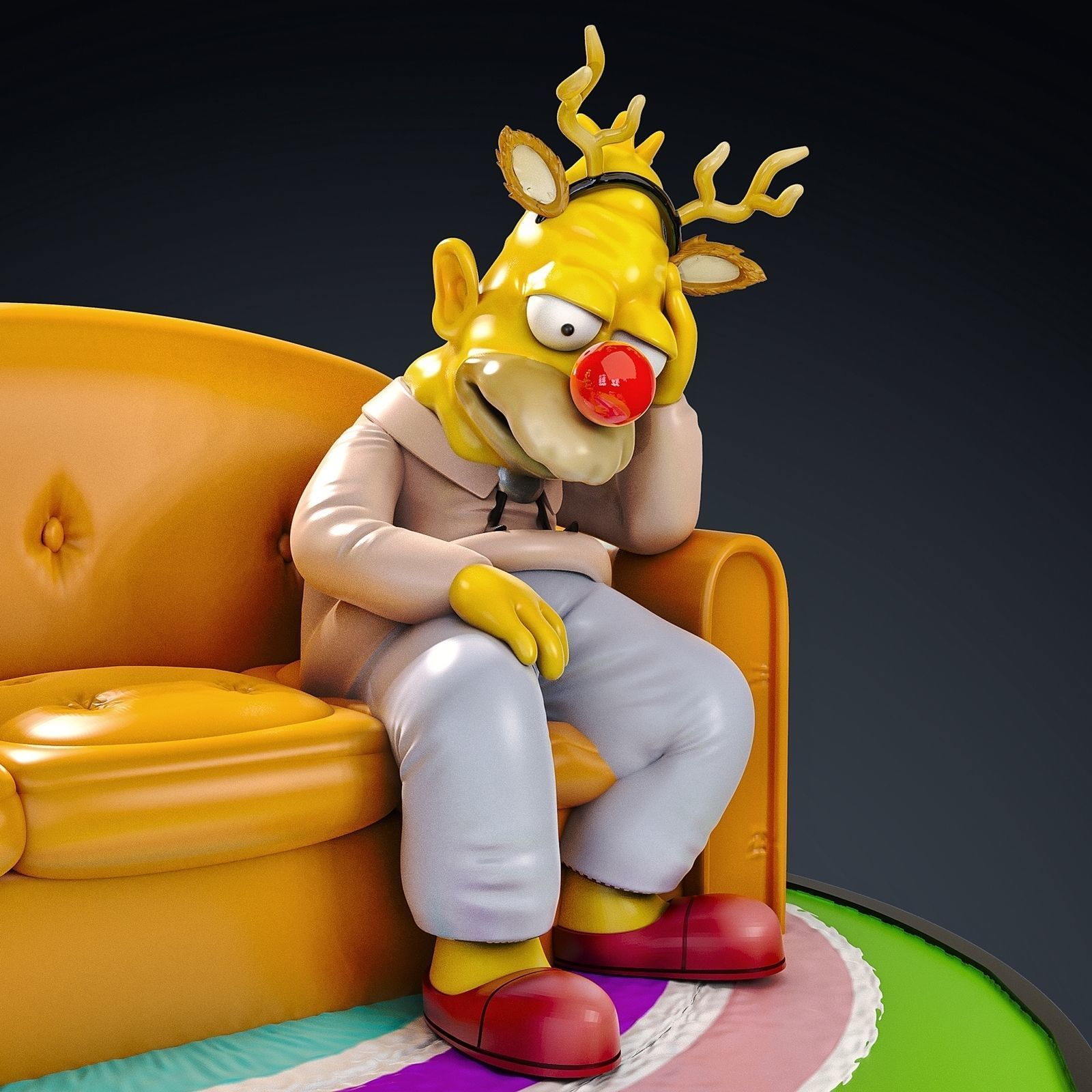 Merry Christmas 3D print model_4