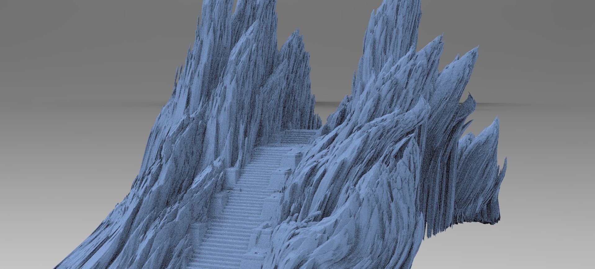 Dantes Underworld Staircase 1  3D model_1