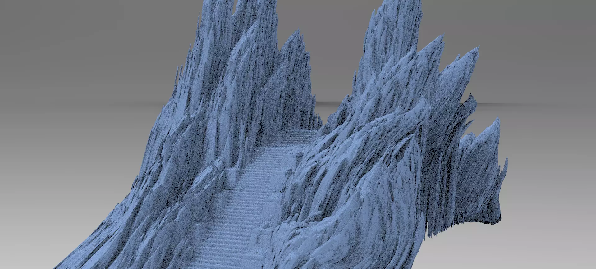 Dantes Underworld Staircase 1  3D model_0