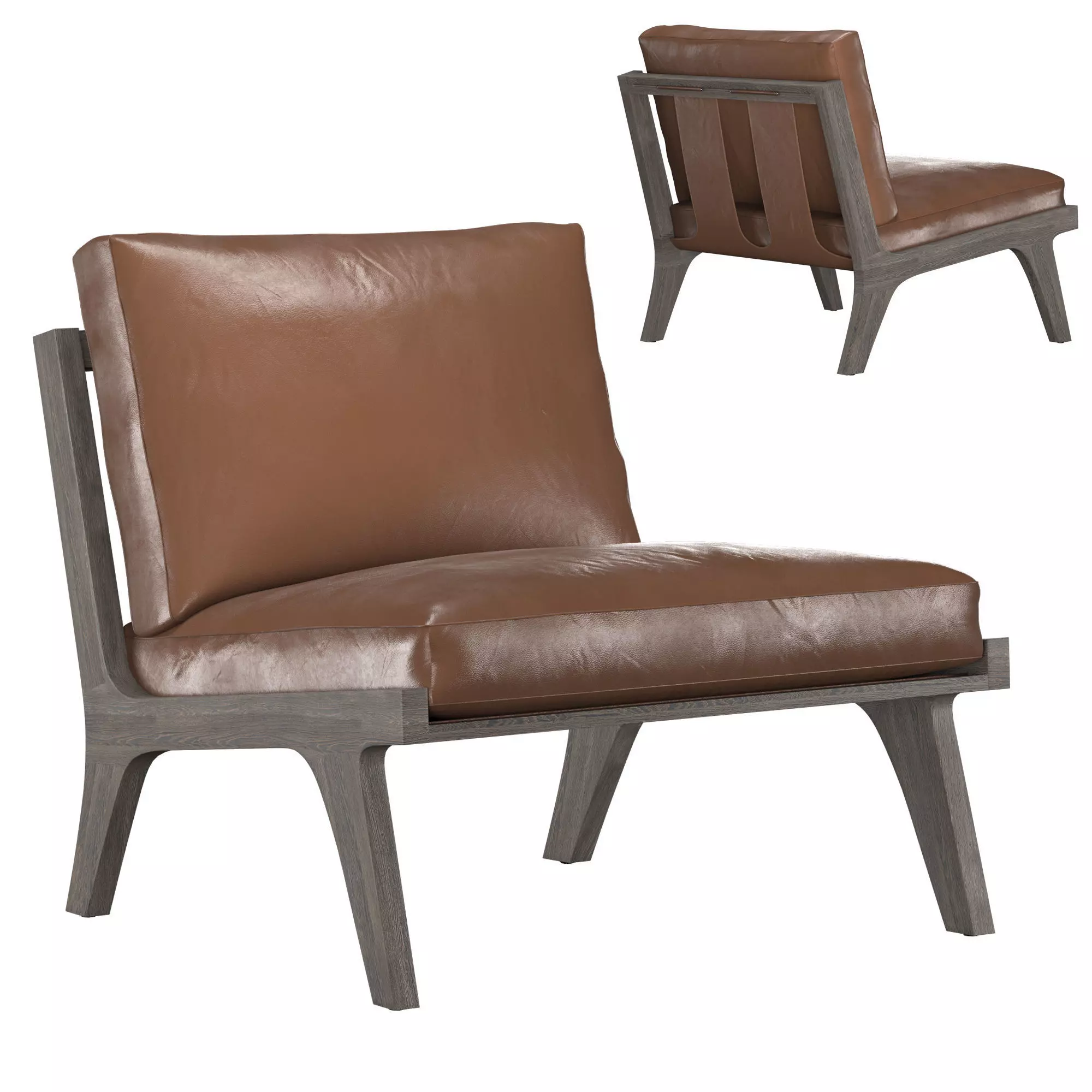 Potocco Ego Lounge Chair 3D model
