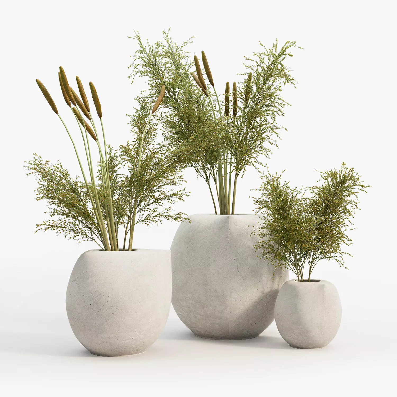 Nib Vases 3D model_0