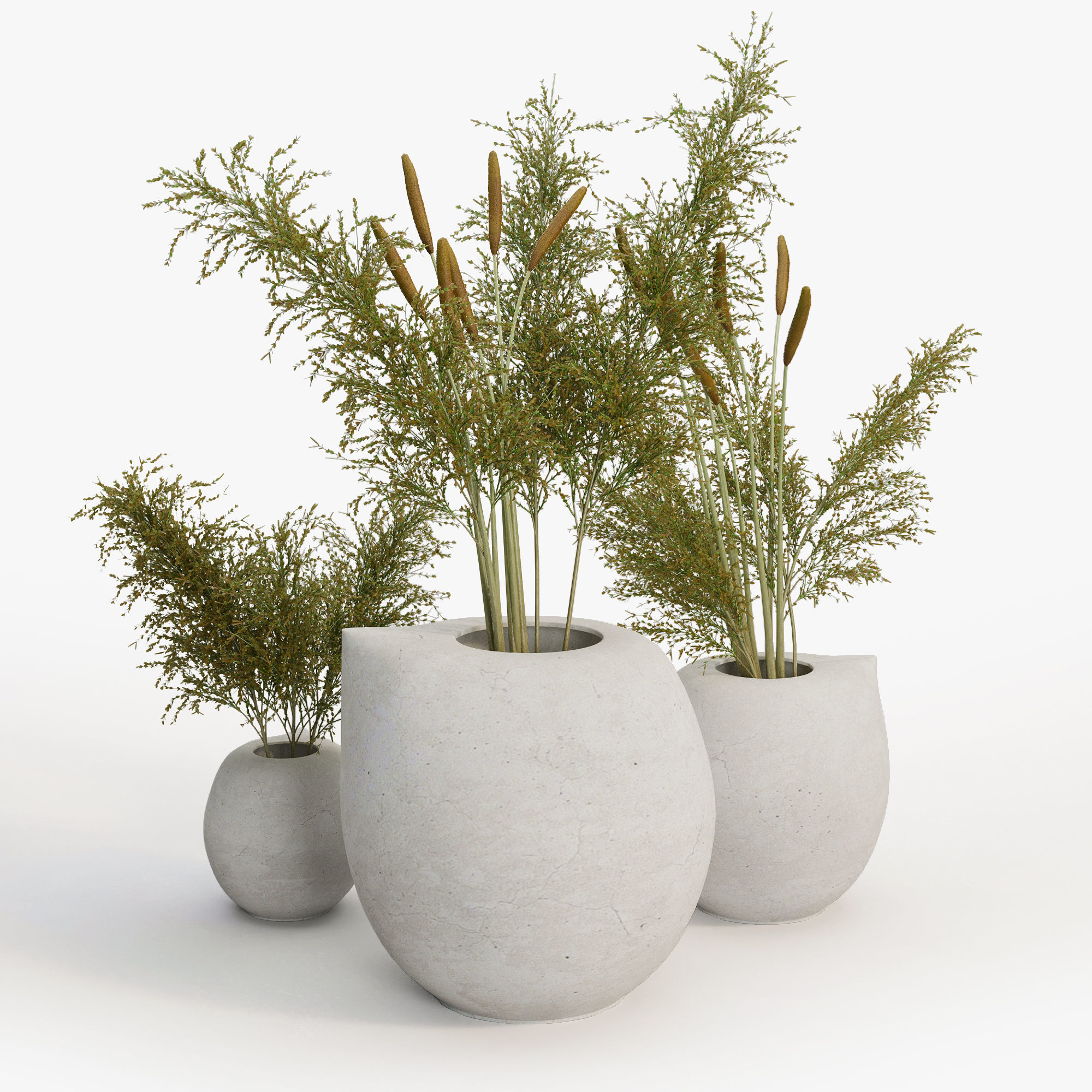 Nib Vases 3D model_4