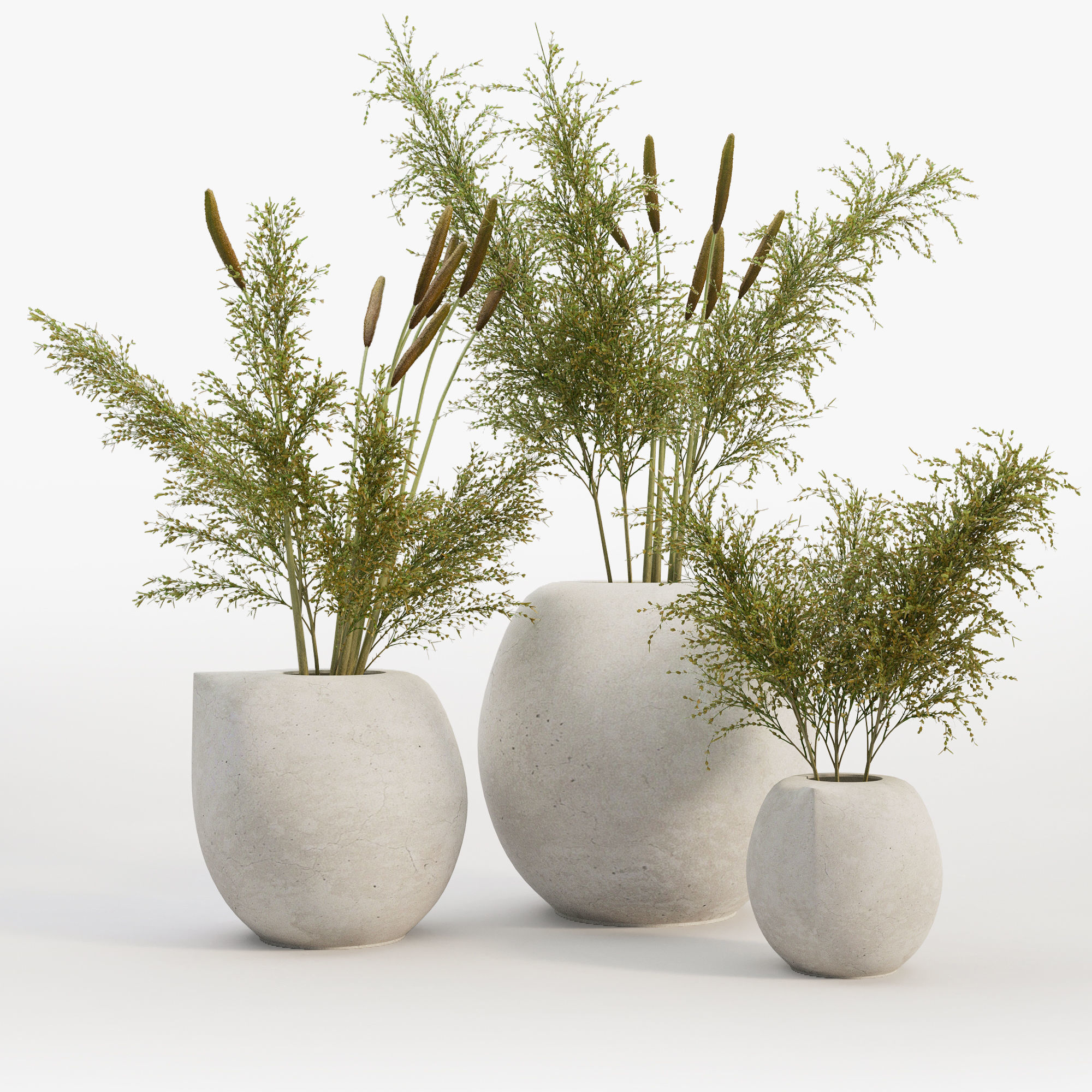 Nib Vases 3D model_1