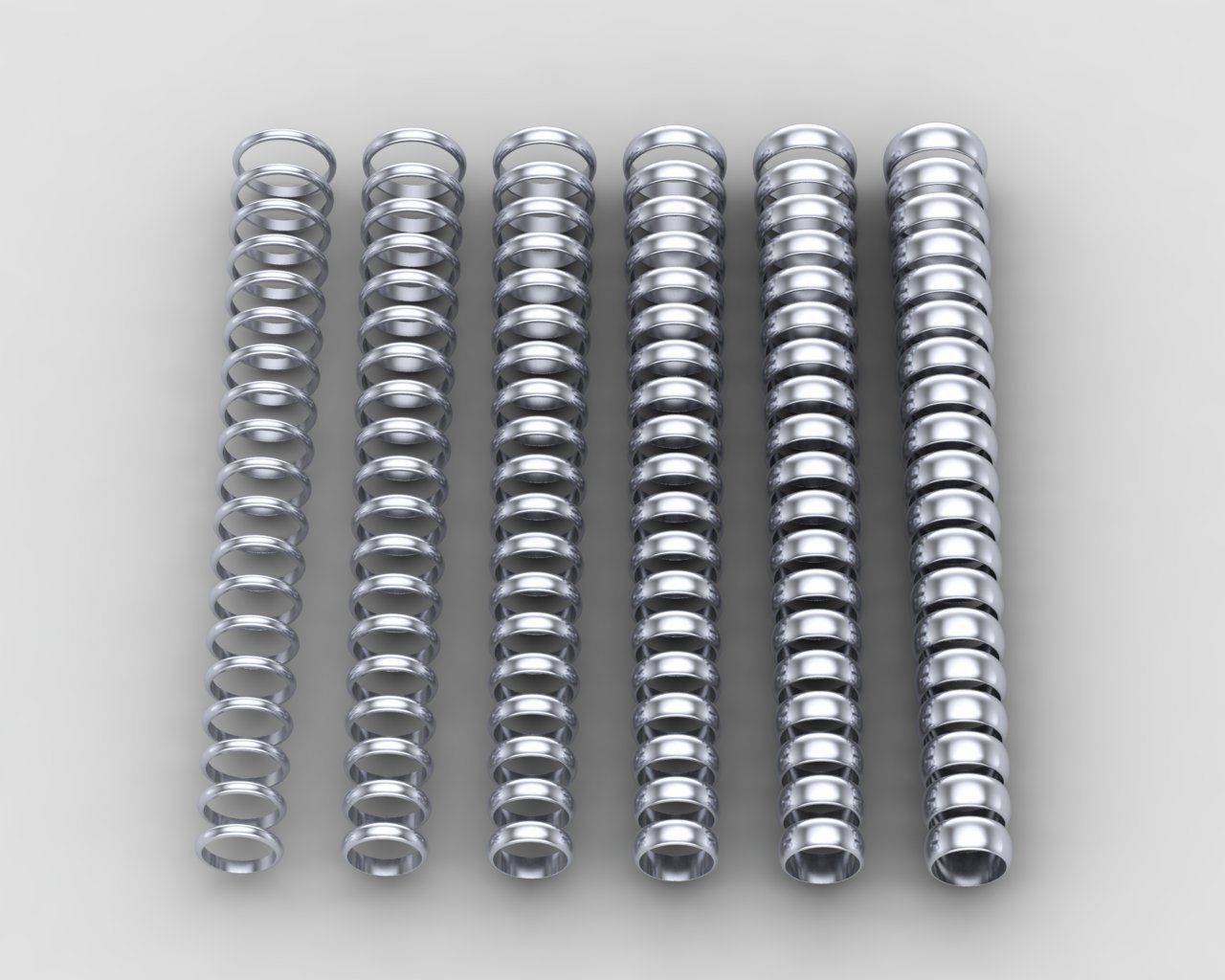 Pack of 114 rings in all sizes and widths 31-MWC 3D print model_10