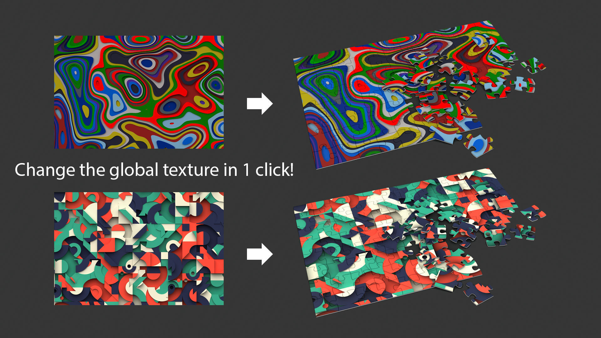 Jigsaw Puzzle - 3D Model 3D model_5