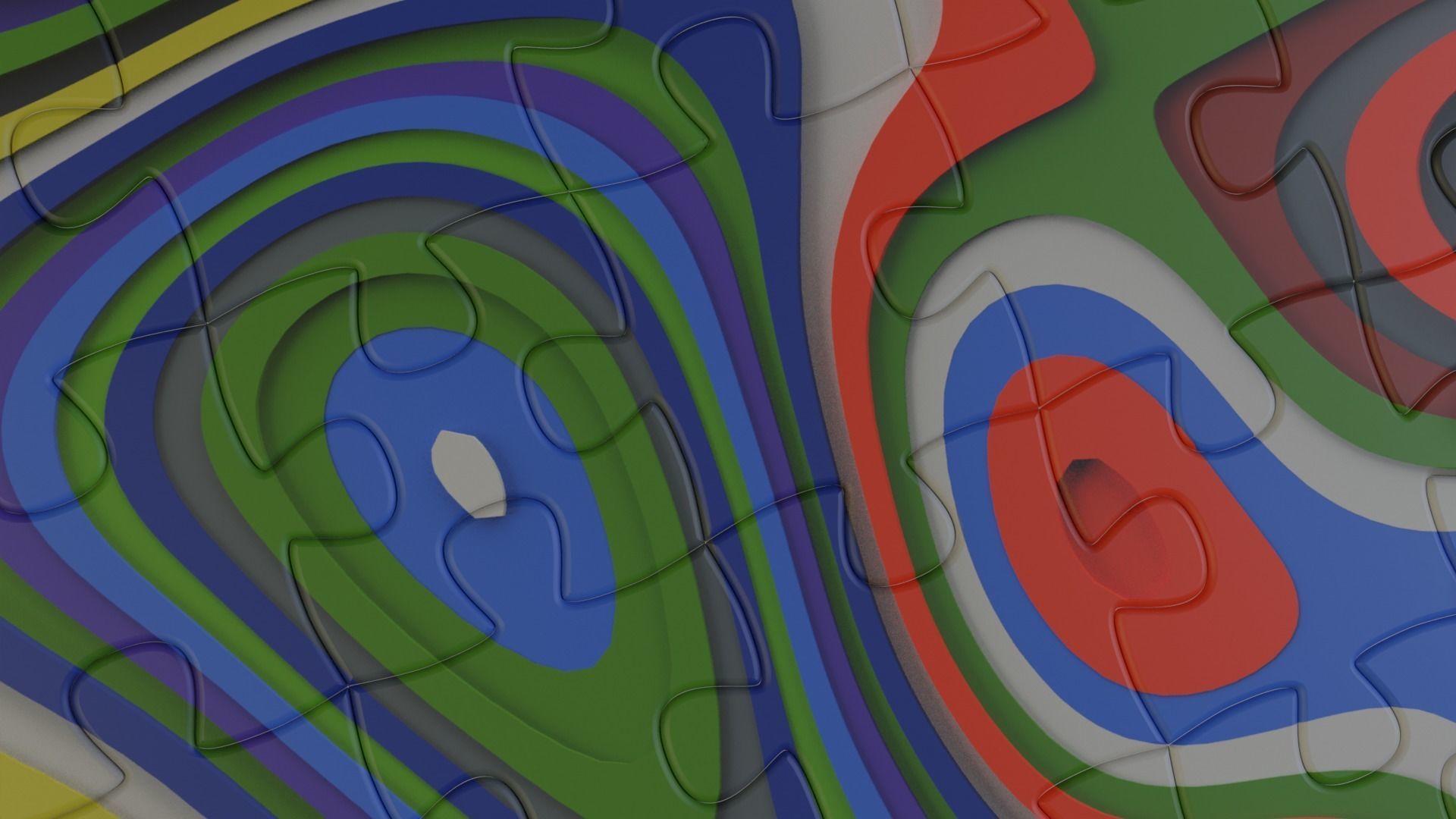 Jigsaw Puzzle - 3D Model 3D model_4