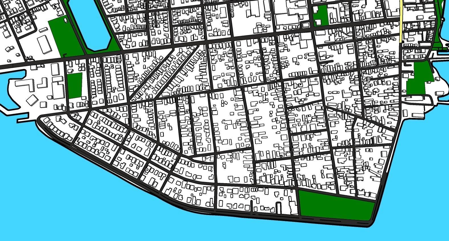 North Charleston city USA  Full City 3d model 3D model_4