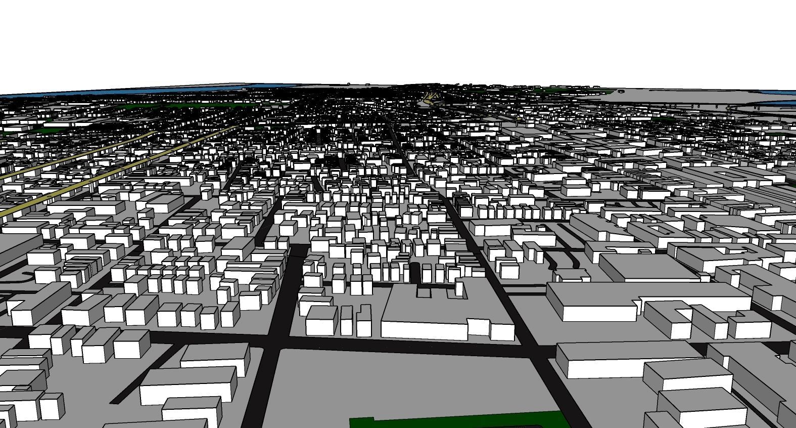 North Charleston city USA  Full City 3d model 3D model_2