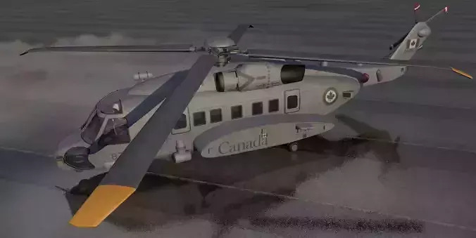 Sikorsky CH-148 Cyclone 3D model