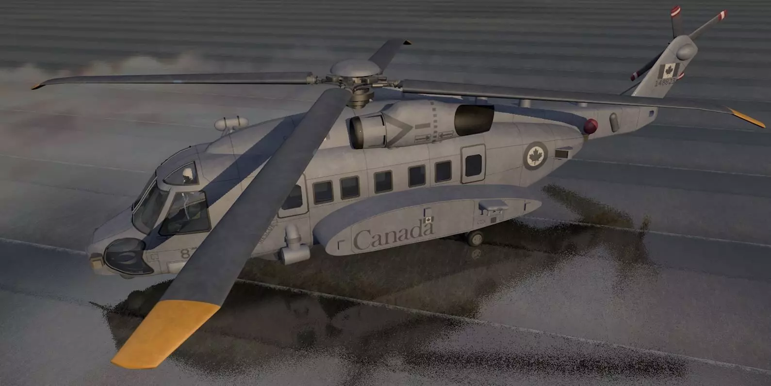 Sikorsky CH-148 Cyclone 3D model