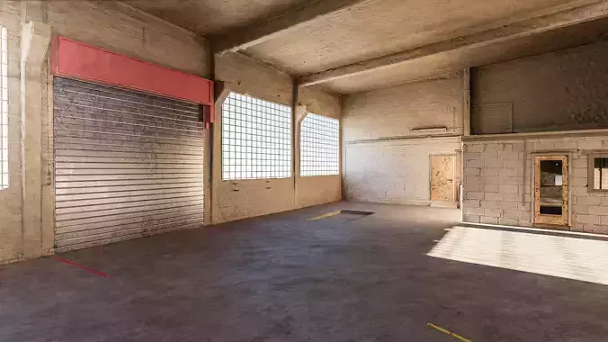 scanned detailed workshop - reworked 3D model
