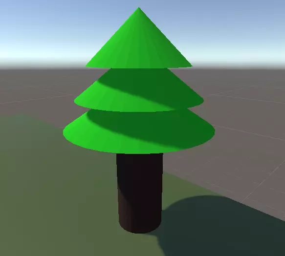 Low Polly Tree Low-poly 3D model