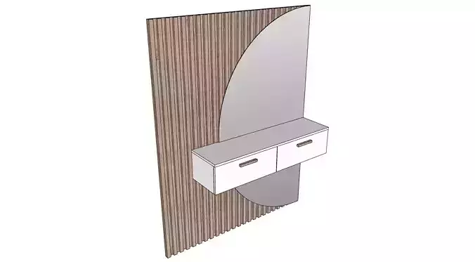 Hall Furniture 3D model