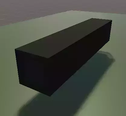 Low Polly Fallen Log