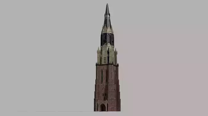 Nieuwe Kerk van Delft 3D model