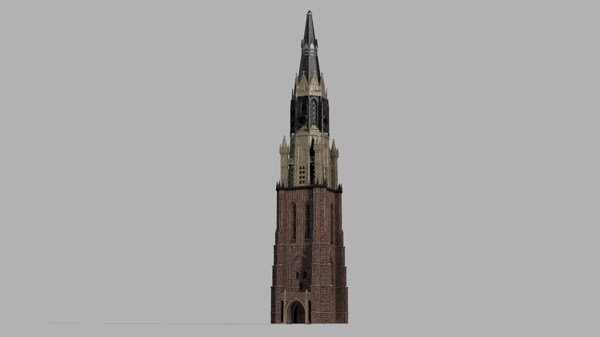 Nieuwe Kerk van Delft 3D model_0