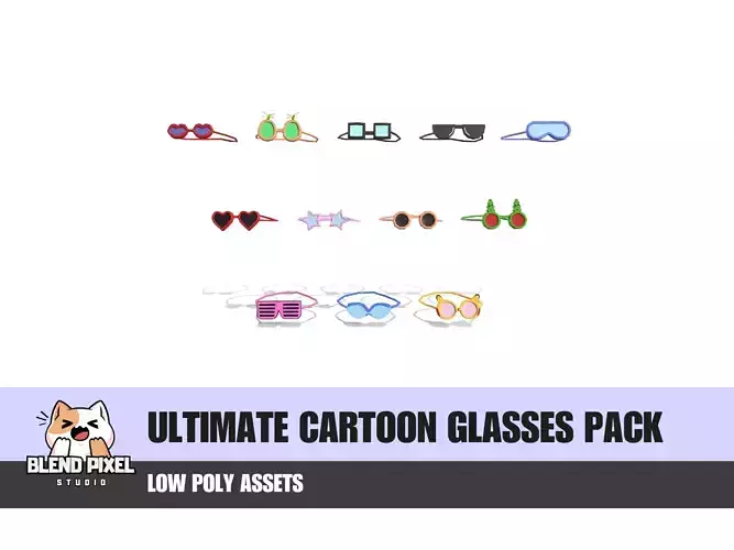 Ultimate Cartoon Glasses Pack