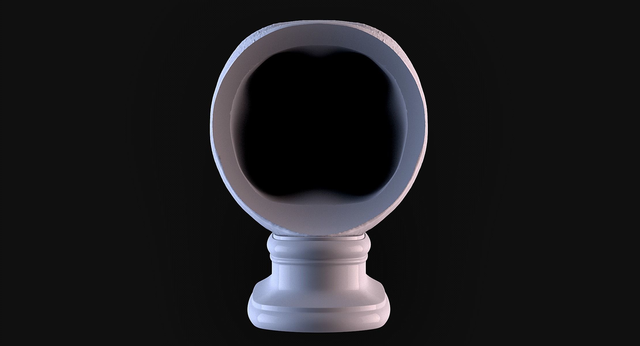 Hippopotamus Head 3D print model_5