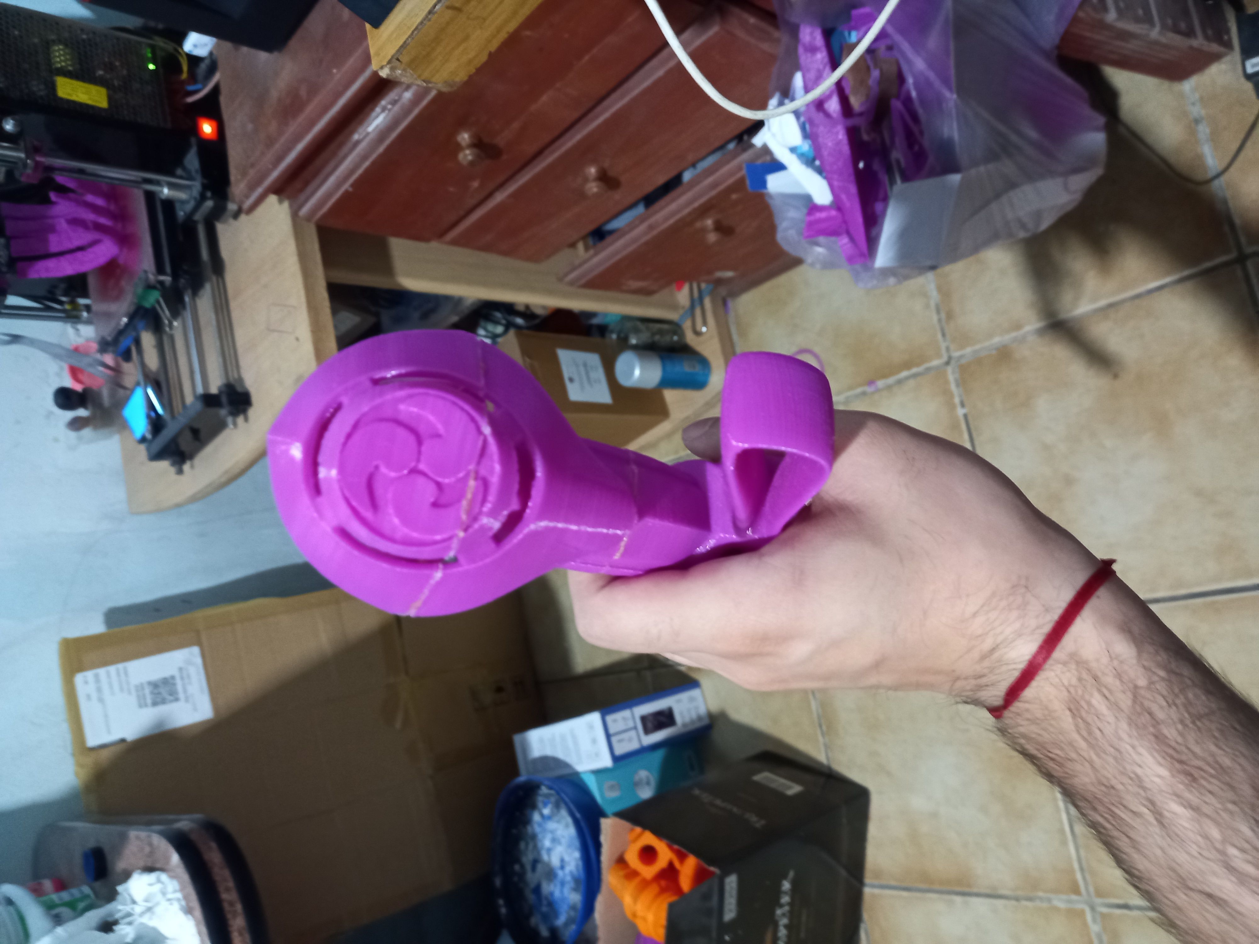 genshin impact bow Hamayumi 3D print model_25