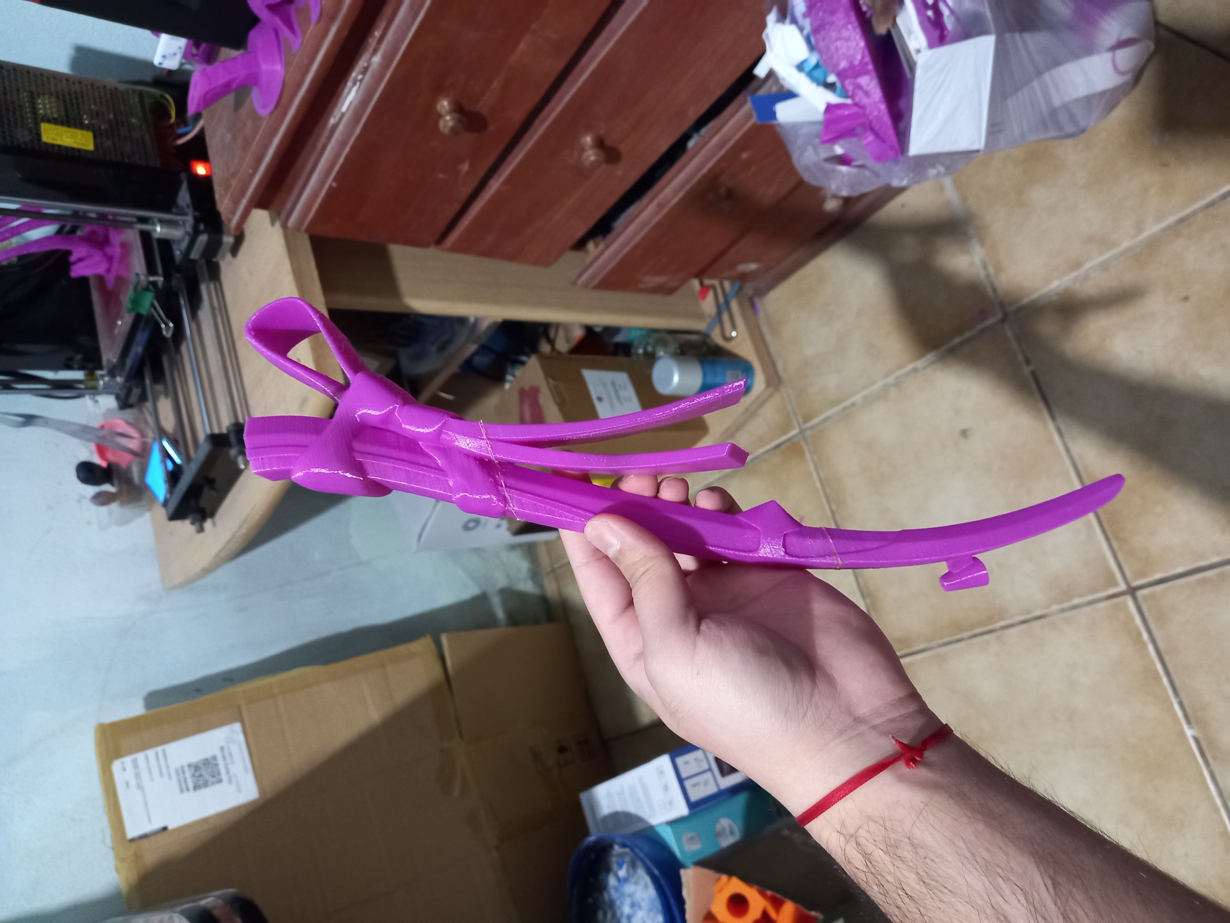 genshin impact bow Hamayumi 3D print model_15